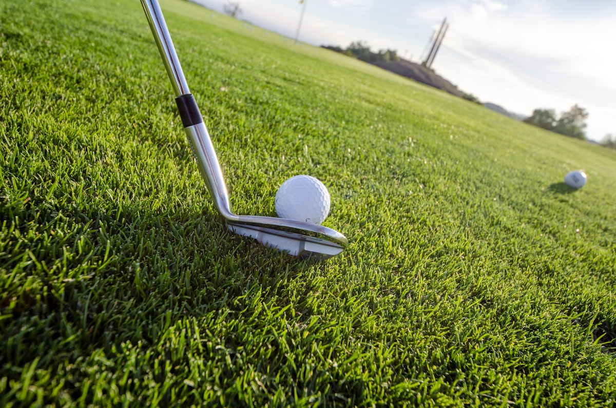 Golf practice session